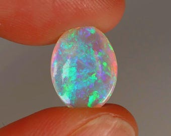 Natural Australian Crystal Opal 2.08ctw Loose Gemstone Fine Jewelry 3AA