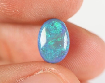 Natural Black Australian Opal 2.05ct Gemstone Jewelry 3AA