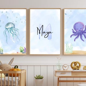 Mural para habitación infantil - Póster imprimible A4