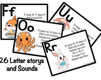 Phonics amusants pour les enfants d'âge préscolaire : ensemble d'apprentissage ABC avec activités sur le son des lettres