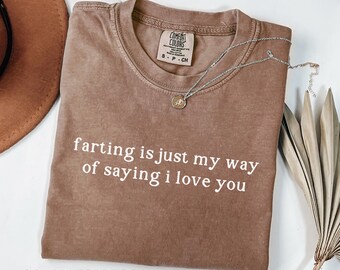 T-shirt Humour "I Heart To Fart" - Coton - Noir - Taille Regular - Neuf Avec étiquettes - Marque Gildan