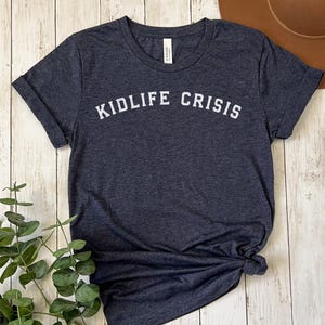 Funny Tired Mom Shirt, Funny Mother&#39;s Day Gift, Tired Mom&#39;s Club Tee, Overwhelmed Mom Shirt, Cute Mama Shirt, Sarcastic Shirt Kidlife Crisis