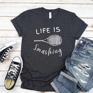 Tennis Lover T-Shirt, Cool Tennis Tee, Tennis Player Gift, Funny Tennis TShirt, Tennis Fan T Shirt, Tennis Gifts Lawn Tennis Coach Shirt