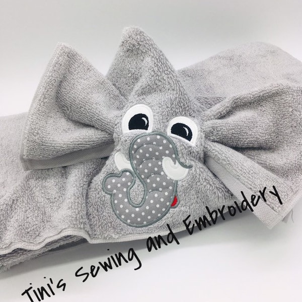Elephant Bath Towel Etsy