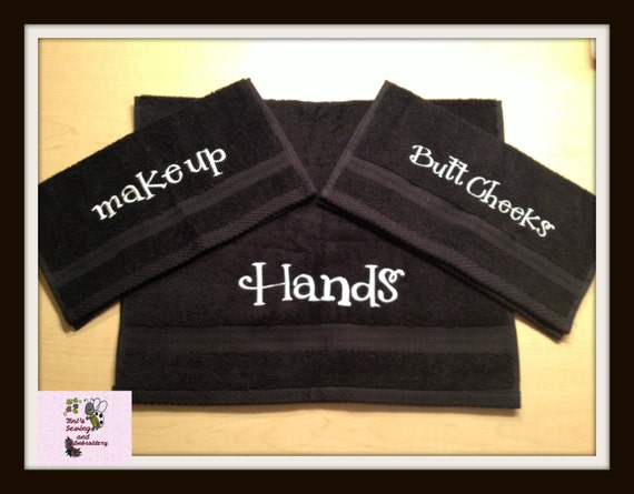 Embroidered Makeup Remover Cloth: Reusable Face Washcloth (13”x13”)