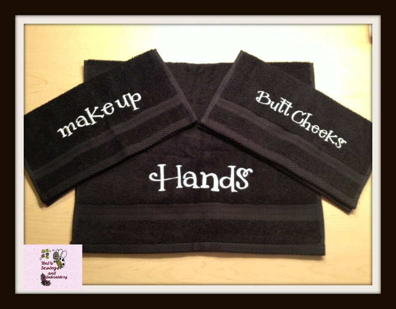Embroidered Makeup Remover Cloth: Reusable Face Washcloth (13”x13”) zdjęcie 1