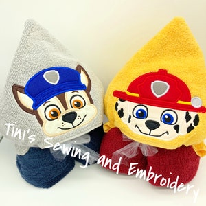 Kids Beach Towels PAW Patrol Hooded Towel (100% Cotton) Super