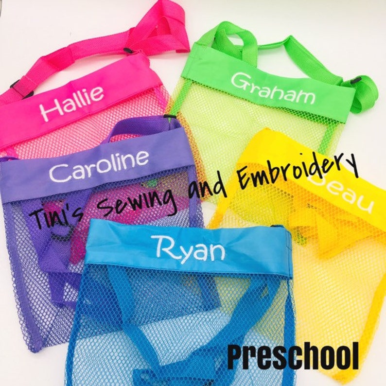 CHILD Size Shell Bags   8"x8" in Size