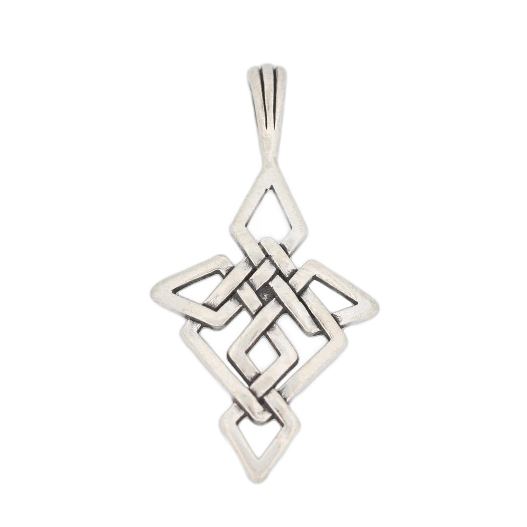 Celtic Endless Knot Cross 925 Solid Sterling Silver Pendant for ...