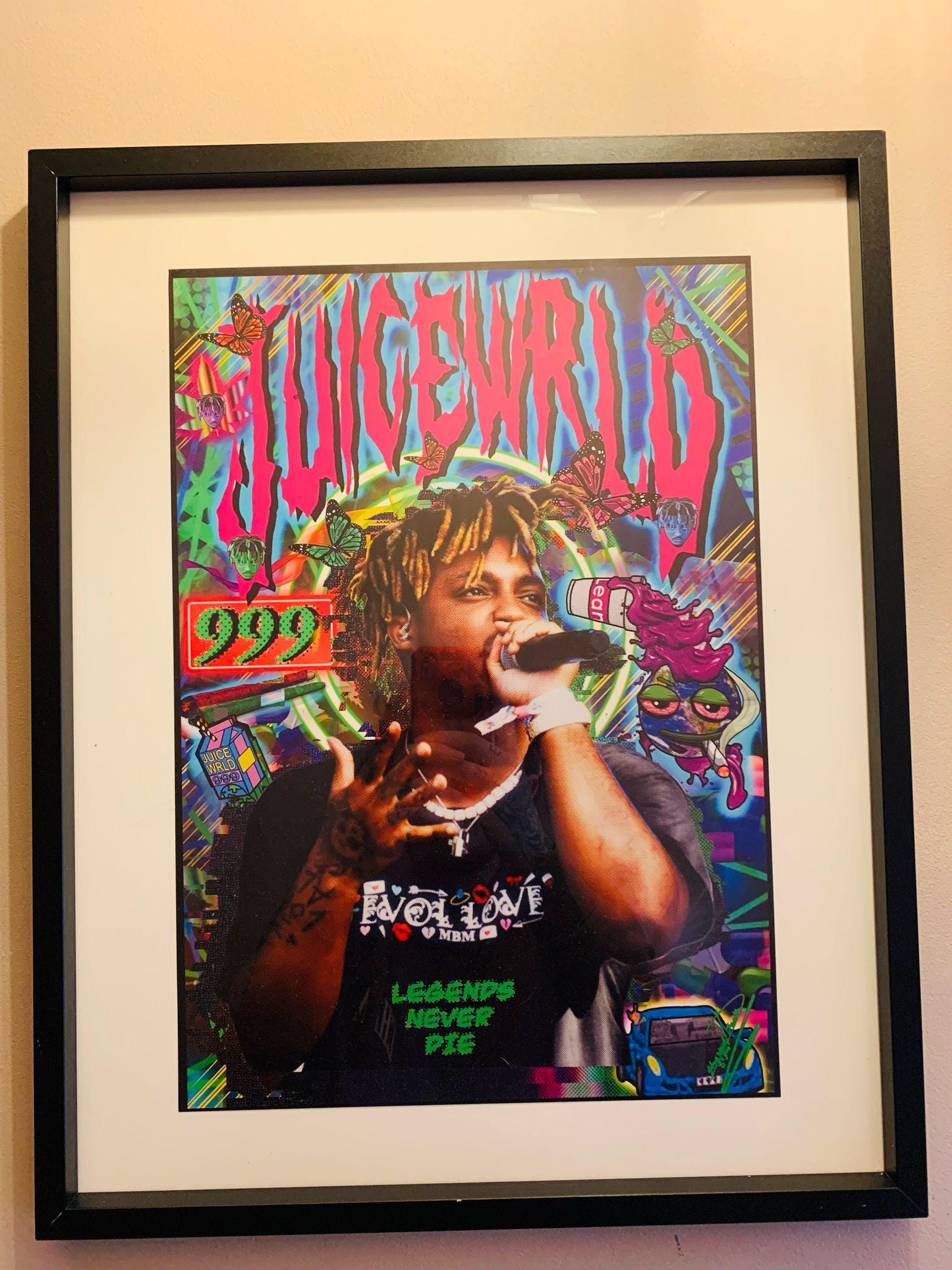 Juicewrld poster - Etsy 日本