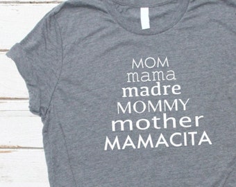 Mama Mamacita Mother Madre Sew Vicious Mother's Day Tee Gift Handmade Sew Vicious