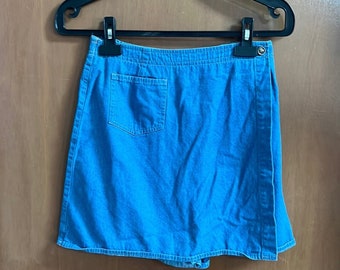 Vintage 90s Koret denim skirt Skort