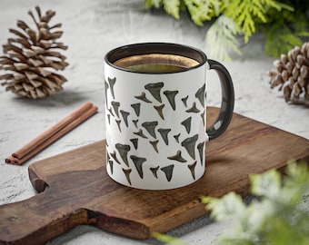 Shark Tooth Coffee Mug Gift 11oz
