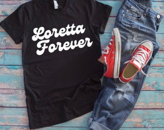 RIP Loretta Forever Country Music Legend Tee Shirt Graphic Crew Sweatshirt Lynn