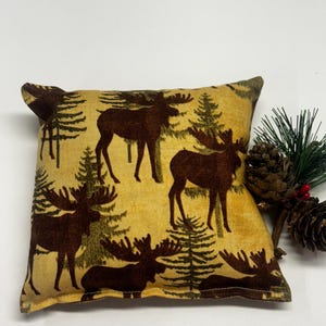 Balsam Fir Sachet, Moose, Tree, Balsam Fir Pillow, Maine Balsam