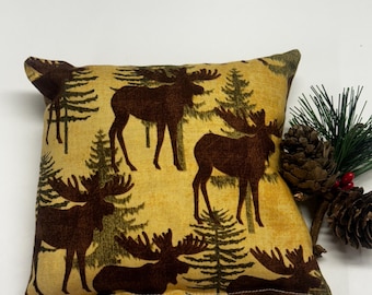 Saquito de abeto balsámico, alce, árbol, almohada de abeto balsámico, abeto balsámico de Maine