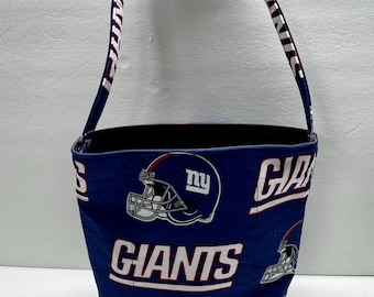 Car Trash Bag, Adjustable Litter Bag, NY GIANTS, Blue , Red, Gift Under 25