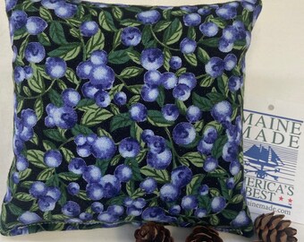 Balsam Fir Sachet, Blueberries, Balsam Fir Pillow, Maine Balsam