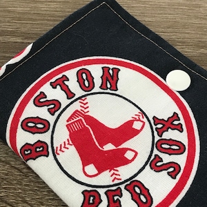 Cartera de té, cartera de bolsa de té, béisbol, hecha a mano