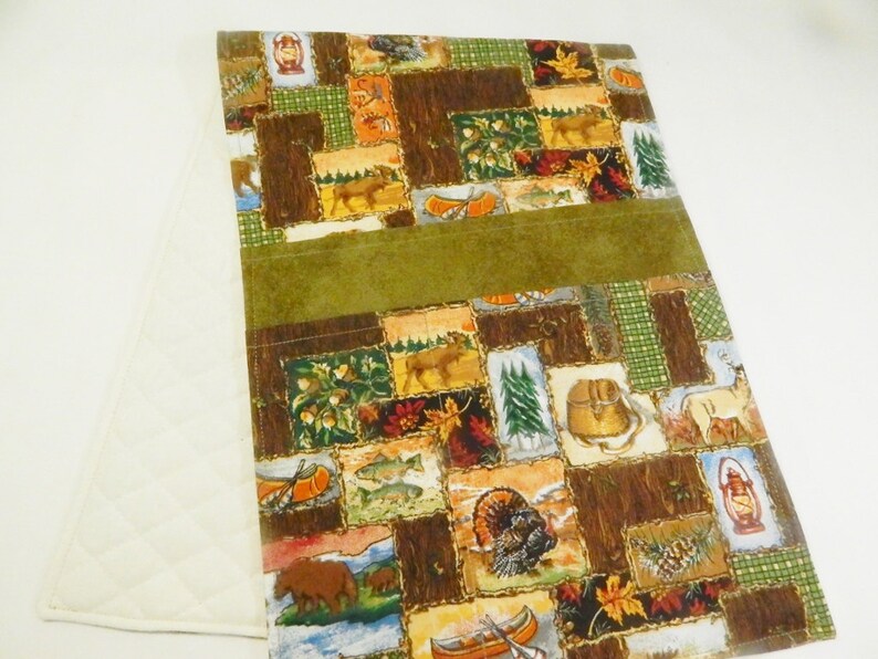 Camping Chair Caddy Moose Deer Remote Organizer Made in Etsy