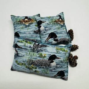 Balsam Fir Pillow, Loons, Balsam Sachet, Gift Set, Scented Pillow