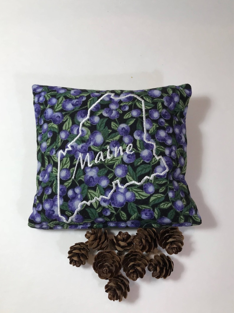 Maine Outline Blueberry Balsam Fir, Balsam Sachet