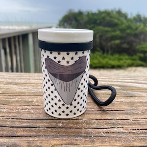 Shark Tooth Holder for beach collecting, multiple colors