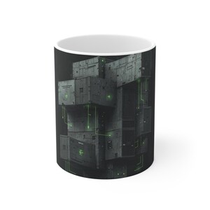 Dockerfile Poetry Mug - SRE Tech Brutalist Container Art