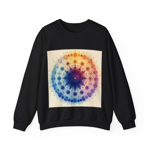 Microscope Objective Mandala Sweatshirt - Histotech Lab Art