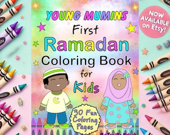 30 Tage Ramadan Aktivitätsbuch - Islamische Malvorlagen für Kinder