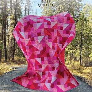 Patrón de colcha de confeti - PDF