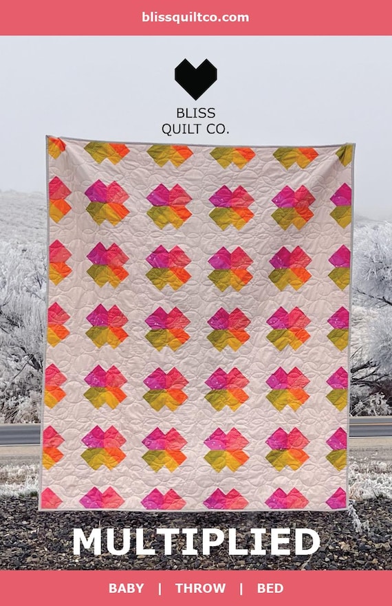 Multiplied Quilt Pattern - PDF