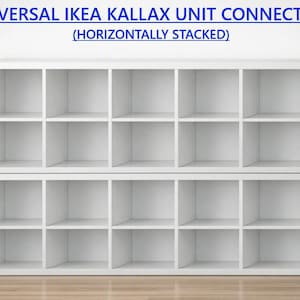 Connettori per moduli Ikea KALLAX (impilabili orizzontalmente)