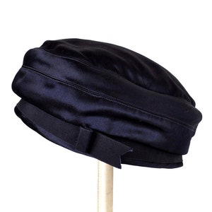 Vintage Lord & Taylor Blue Silk Hat