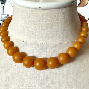 Vintage Bakelite Beaded Necklace