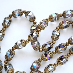 Vintage Aurora Borealis Necklace image 1