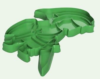 Link Zelda Cookie Cutter Stamp (3D Printing File)