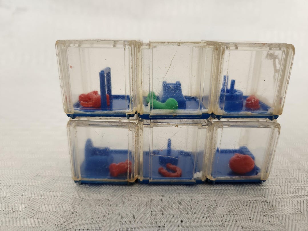 Vintage Rattle Block Set - Etsy