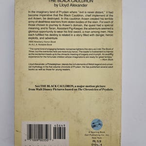 1985 Disney's The Black Cauldron Book bild 2