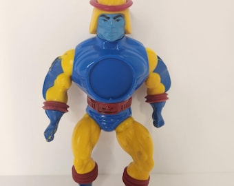 Masters Of The Universe Masterverse Fakor – Figurine Articulée 18 Cm – 30 Points D’articulation – Accessoires : épée, Bouclier, Hache, Mains – Vintage