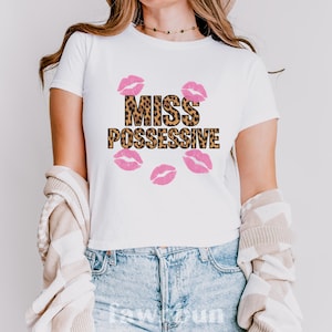 miss posessive baby tee | tate mcrae merch