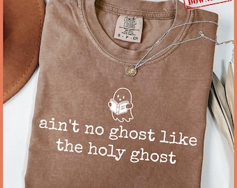 No hay fantasma como el Espíritu Santo SVG PNG, Santa Biblia Halloween Png, Jesús Halloween Svg divertido, Fantasma Svg, Halloween Png, Temporada espeluznante Png