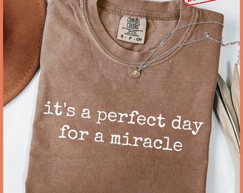 It's A Perfect Day For A Miracle SVG PNG, IVF Mom and Dad Gift Shirt, Transfer Day Tshirt Design Strong Matching Shirt, Ivf Mom Shirt Png