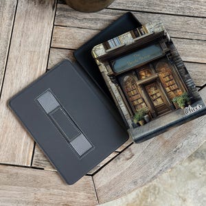 The Book Store Kindle Paperwhite 12th 7 inch Case, Kindle Case 6&quot; All-New Kindle 11th Gen 2024/2022, Kobo Case with strap, Gift For Her