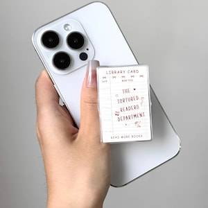 Book Insert Phone Grip | Magsafe grip | Kindle Grips | Phone Holder |  Kobo Grips | Kindle Accessory | Kindle Sticker | Gift for her