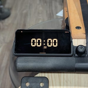 WaterRower Phone Mount, Rowing Machine Phone Holder, Custom Sized for iPhone & Android, Fitness Gift for Rower, Water Rower S4 Accessory