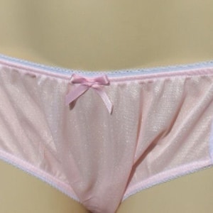 Adult sissy Tricot Panties for men, Options of Colors - Cross dresser