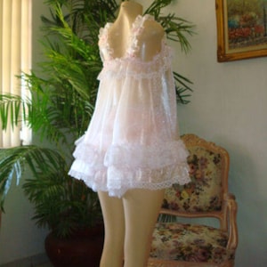 Baby Doll Dress Sissy Baby Organza & Lots of Lace - Etsy