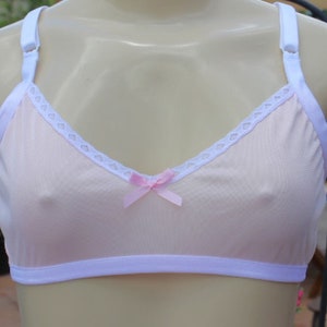 Bra for Men -SATIN Cross dresser - fetish - SiSSy full cover