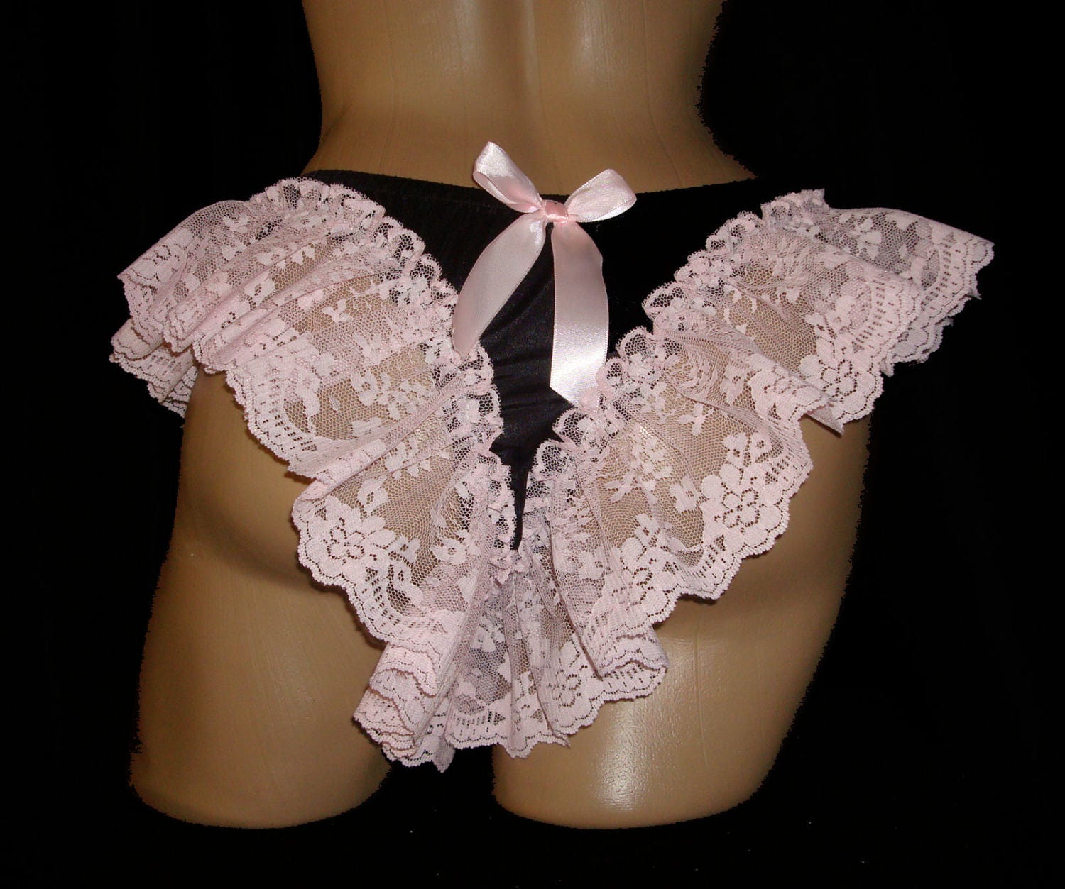 Strawberry Print Ruffles Sissy Panties main image 1